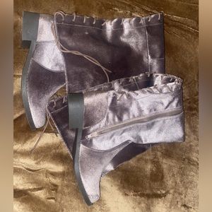 Meagan Flat Boot, Thigh High, Never Worn, Slight Heel on Bottom